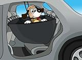 Knuffelwuff 12615 Auto Schondecke mit Seitenschutz für Hunde Auto Sitzschutz