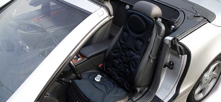 Wärme- und Massageauflage für den Autositz – Die Besten Auto Gadgets